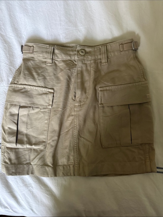 TNA Dresses & Skirts - Beige Cargo Pocket Mini Skirt by TNA